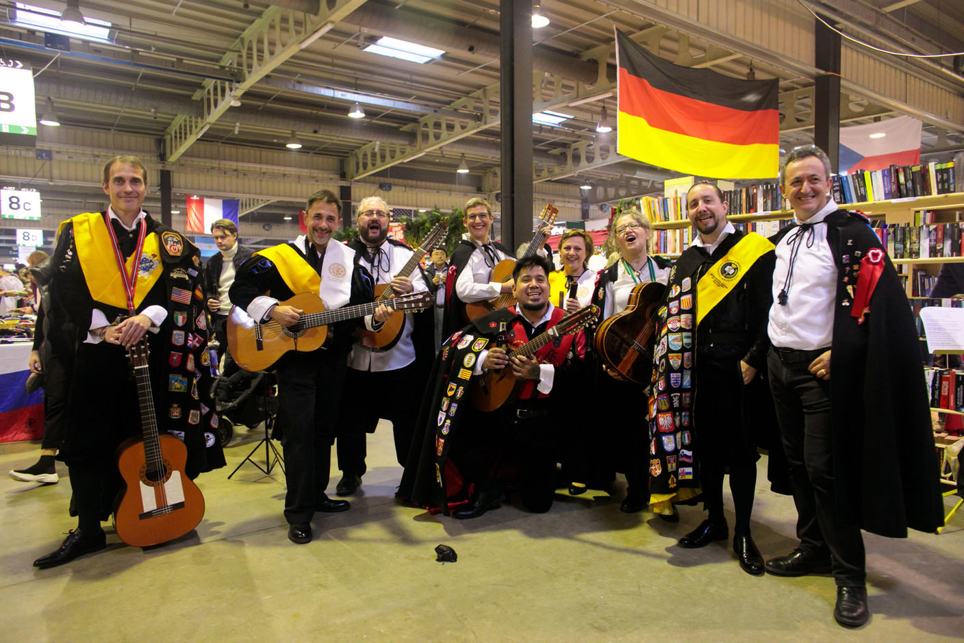 Musicians from the Spanish stand perform. Matic Zorman / Maison Moderne