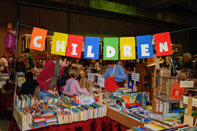  The Book Stand, including a section for children’s books, is a popular stop-off for literary minded visitors Bazar International