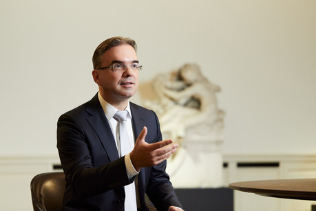 Claude Hirtzig: «On a fait un bond de 2 ans en 10 mois». (Photo: BCEE/101Studios)