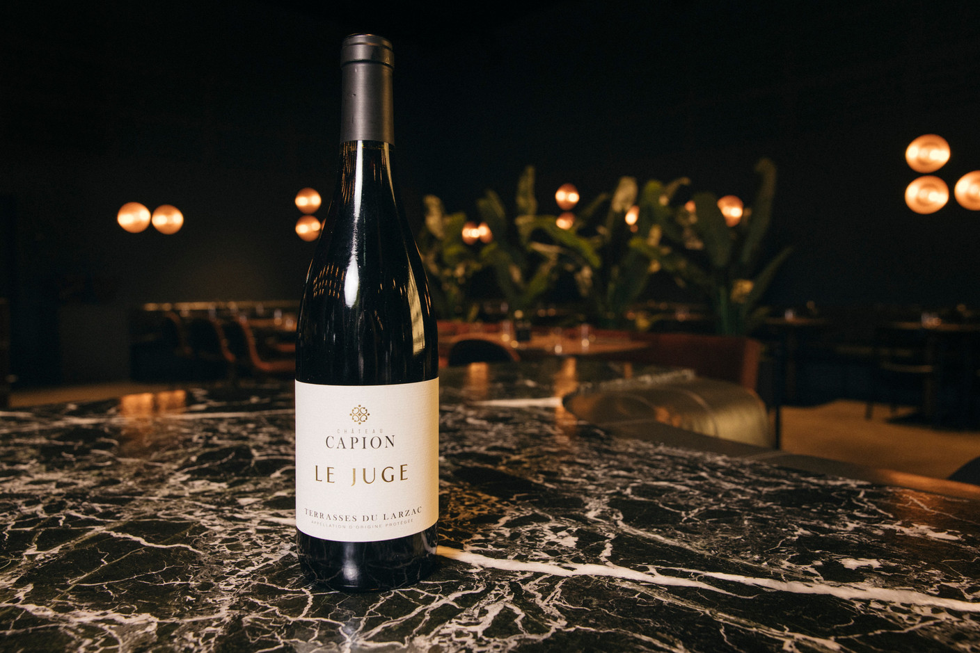 Back to the Languedoc with this Terrasses du Larzac 2021 "Le Juge" from Château Capion, an organic wine that is clearly off the beaten track. (Photo: Julian Pierrot/Paperjam)