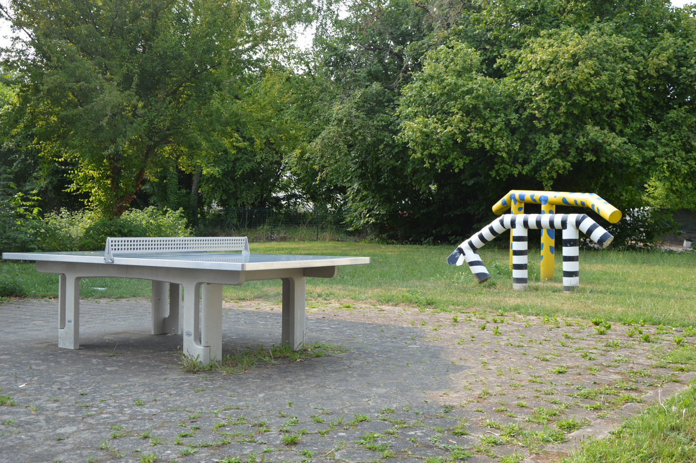 There are several children’s play areas in the neighbourhood, including a new one that opened in June 2023.  Photo: Maëlle Hamma/Maison Moderne