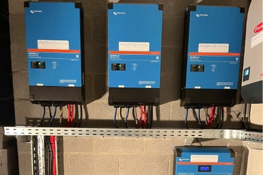 The Noveway company is banking on the combination of smart batteries and photovoltaic panels to address--amongst other things--the issue of energy costs. Photo: Noveway