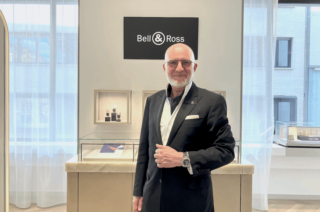 Carlos Rosillo co-founded the watch company Bell & Ross with his childhood friend Bruno Belamich in 1994. Photo: Marc Fassone/Maison Moderne