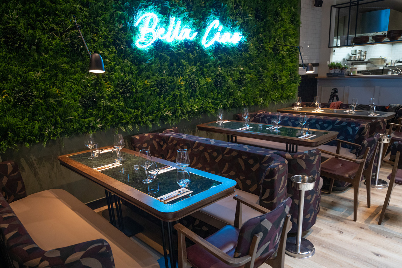 The open kitchen on the ground floor is an unmistakable addition to the atmosphere of the new Bella Ciao.  Guy Wolff/Modern House