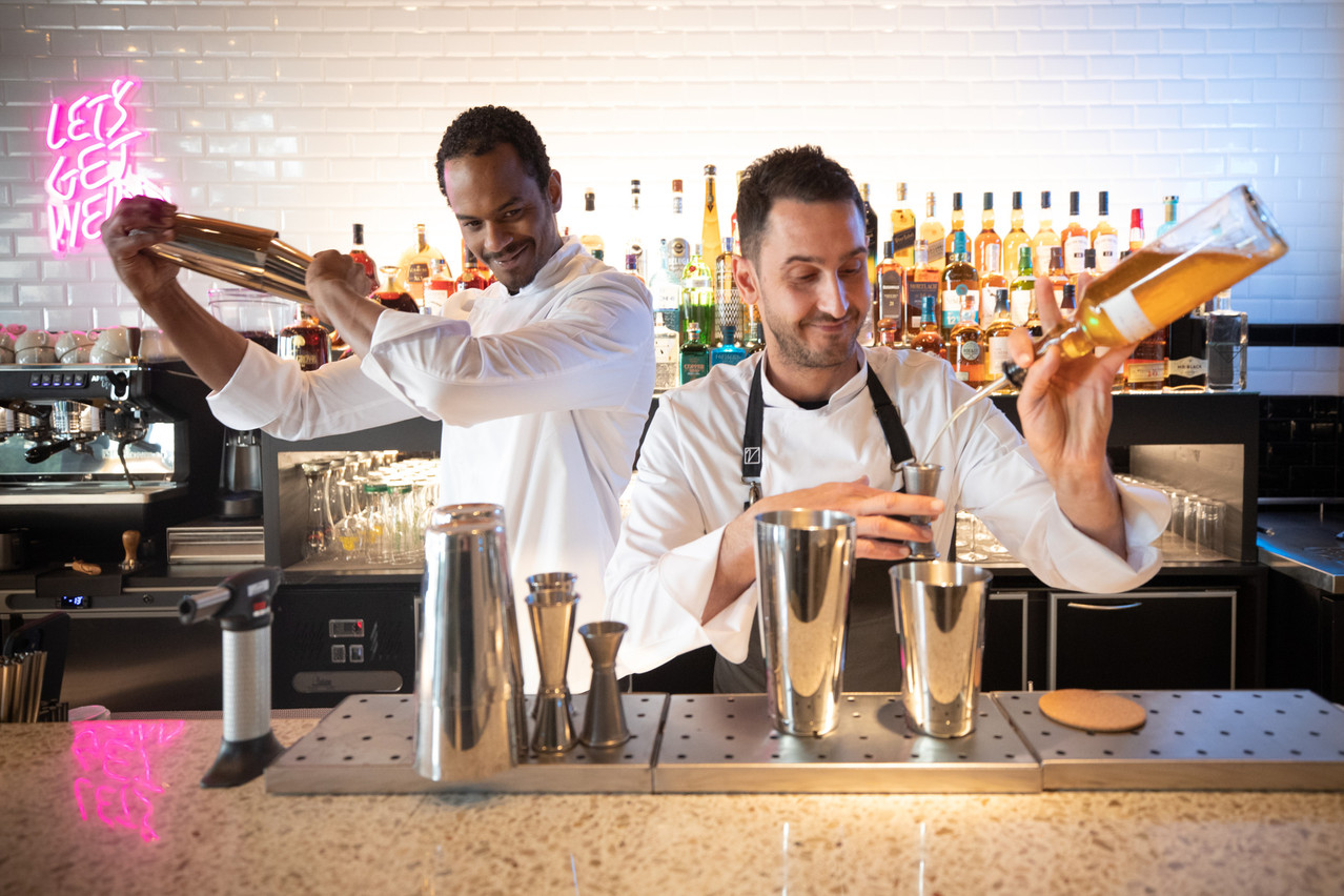  Manu (left) and Kostas (right) will man the bar. Guy Wolff/Maison Moderne