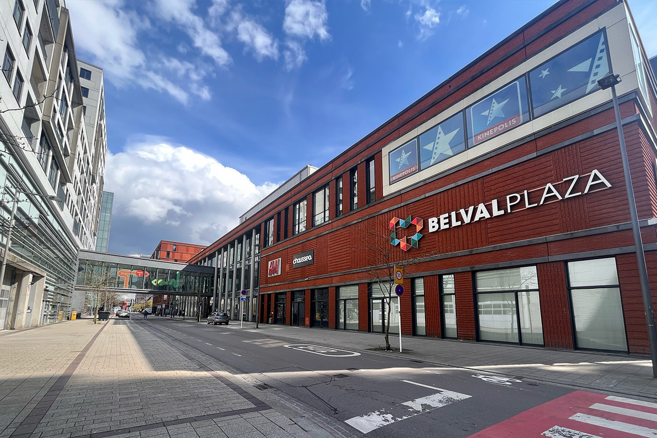 Sur 37.500m2 répartis en deux bâtiments, le Belval Plaza comptera 89 boutiques à la fin de l’année. (Photo: Maison Moderne)