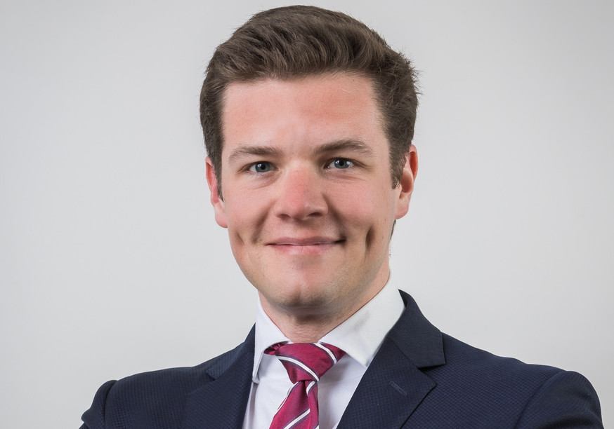 Benjamin Nicolas, senior associate au sein de la société Brucher Thieltgen & Partners. (Photo: Olivier Dessy)