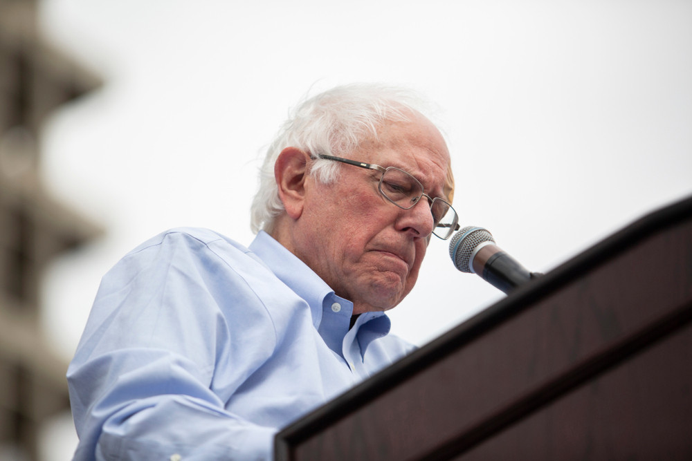 Bernie Sanders concourait pour la deuxième fois à l’investiture démocrate. (Photo: Shutterstock)