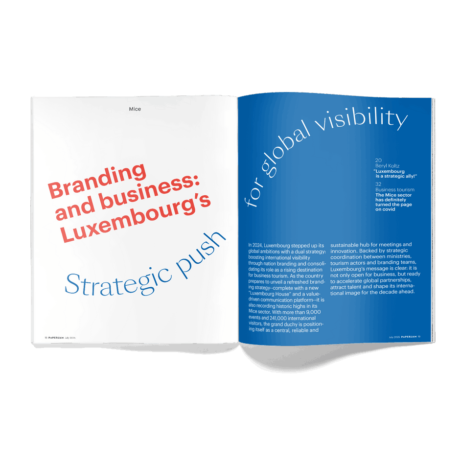 Branding and business: Luxembourg’s strategic push for global visibility. Image  Maison Moderne