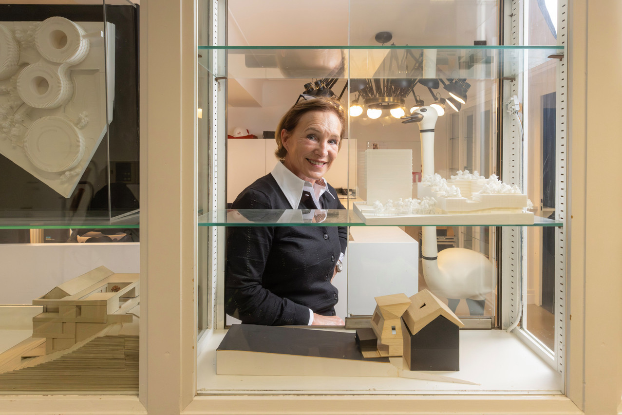 Marie Lucas is co-founder of M3 Architectes. Photo: Guy Wolff/Maison Moderne