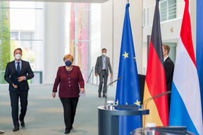 The leaders discussed climate change, energy prices, the pandemic and the Poland constitutional court’s ruling on EU law Photo: SIP / Jean-Christophe Verhaegen