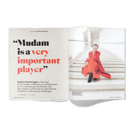 Bettina Steinbrügge” "Mudam is a very important player". Photo: Guy Wolff/Maison Moderne