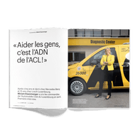 Miriam Eisenmenger: “Helping people is the DNA of ACL!” Photo: Guy Wolff/Maison Moderne