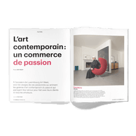 Portfolio on the players in contemporary art. (Photo: Guy Wolff/Maison Moderne