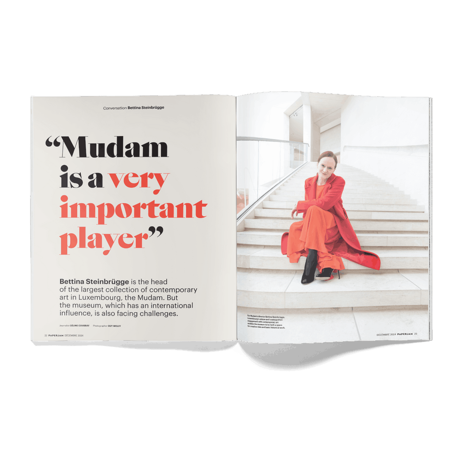 Bettina Steinbrügge” "Mudam is a very important player". Photo: Guy Wolff/Maison Moderne