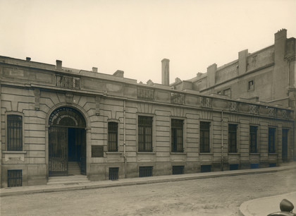 Le premier siège de la banque rue Genistre à Luxembourg-ville. (Photo: BGL)