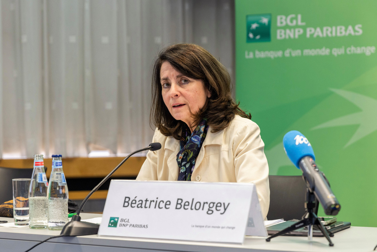 “Thanks to our diversified, integrated model and the strong commercial momentum across all of the bank’s business lines, we achieved very good results in 2024,” commented Béatrice Belorgey, chair of the executive committee of BGL BNP Paribas and head of the BNP Paribas Group entities in Luxembourg. Pictured is Belorgey at a 2023 press conference. Archive photo: Romain Gamba
