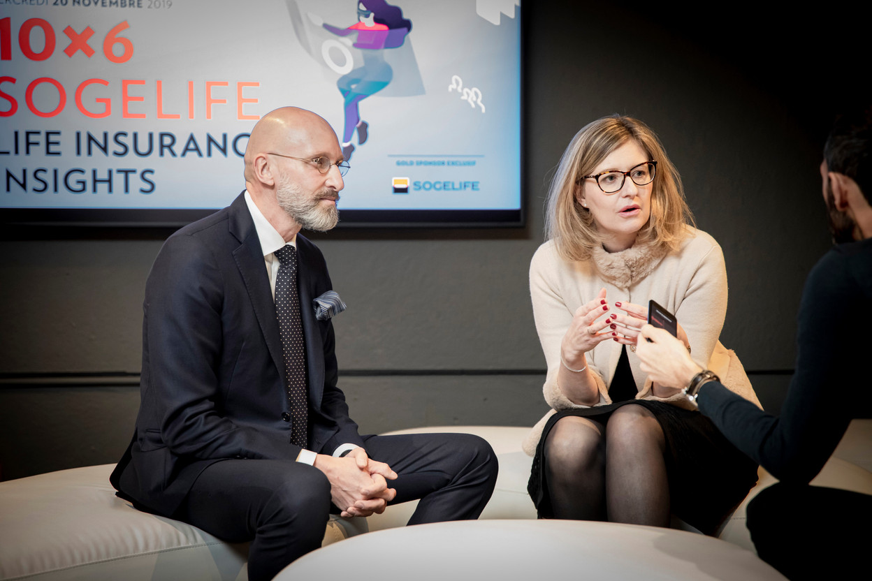 Bertrand Christmann et Karen Ruphy.  (Photo: Jan Hanrion / Maison Moderne Publishing SA)