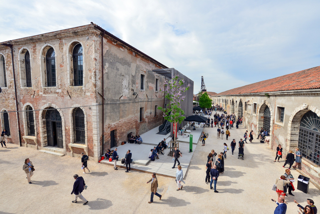 Les allées de l’Arsenale resteront vides cette année, puisque la Biennale d’architecture est reportée en 2021. (Photo: Andrea Avezzu/Biennale de Venise)