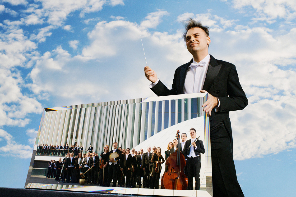 Martin Rajna et l’Orchestre Philharmonique du Luxembourg  (Photo: © CG Watkins)