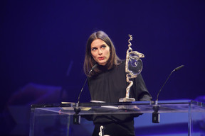 Sophie Mousel gave a moving speech about the meaning of art for artists when picking up her best actress prize for Capitani Matic Zorman