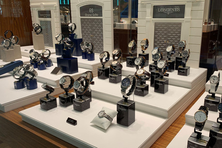 L’enseigne Les Ambassadeurs distribue une trentaine de marques de montres différentes. (Photo: Paperjam)