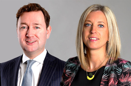 Hans-Peter Borgh et Émilie Serrurier-Hoël assureront le développement du pôle Wealth management de la Bil. (Photo: Bil)