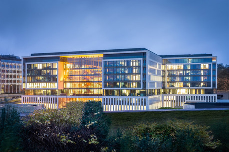 Le siège de Ferrero International fait partie des réalisations de Besix Red pour cette année 2019. (Photo: Utku Pekli)