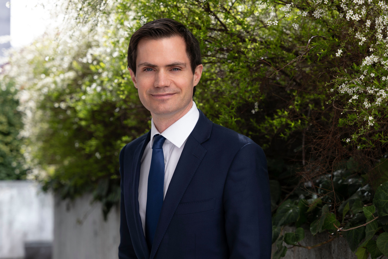 Gabriel Micheli, senior investment manager at Pictet Asset Management, talked about the investment focus of their Pictet ReGeneration fund late last month in Luxembourg. Photo: Aurélien Bergot for Pictet Group
