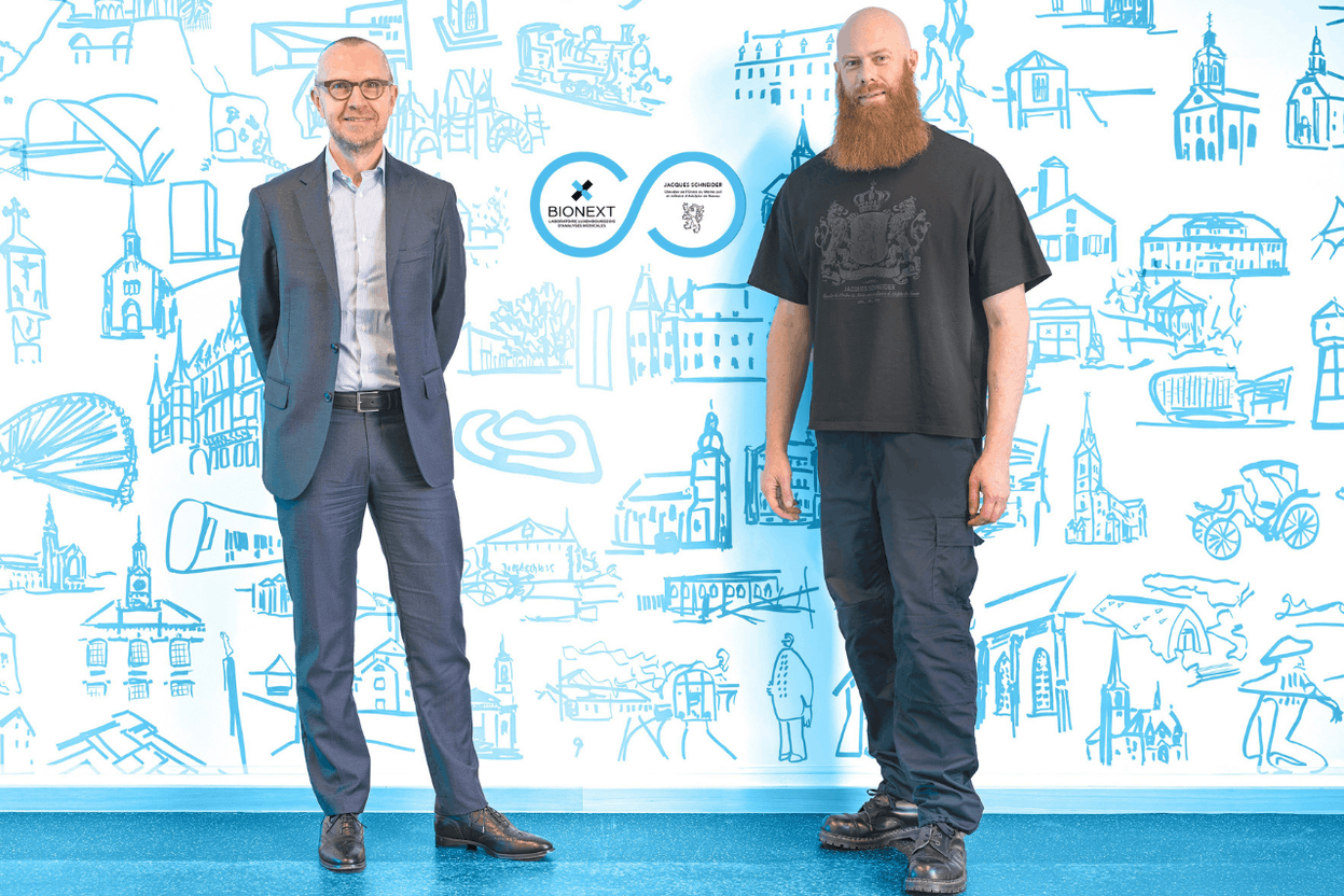Bionext and Jacques Schneider celebrate Luxembourgish identity through a unique artistic journey. Photo: Bionext