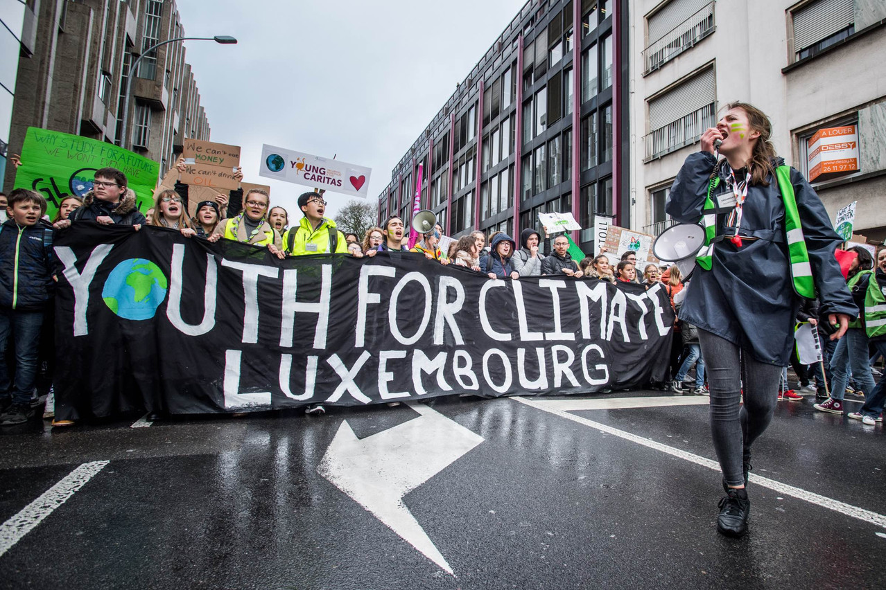 Sur sa page Facebook, Youth for Climate Luxembourg annonce une occupation non violente.  (Photo: Nader Ghavami / Archives)