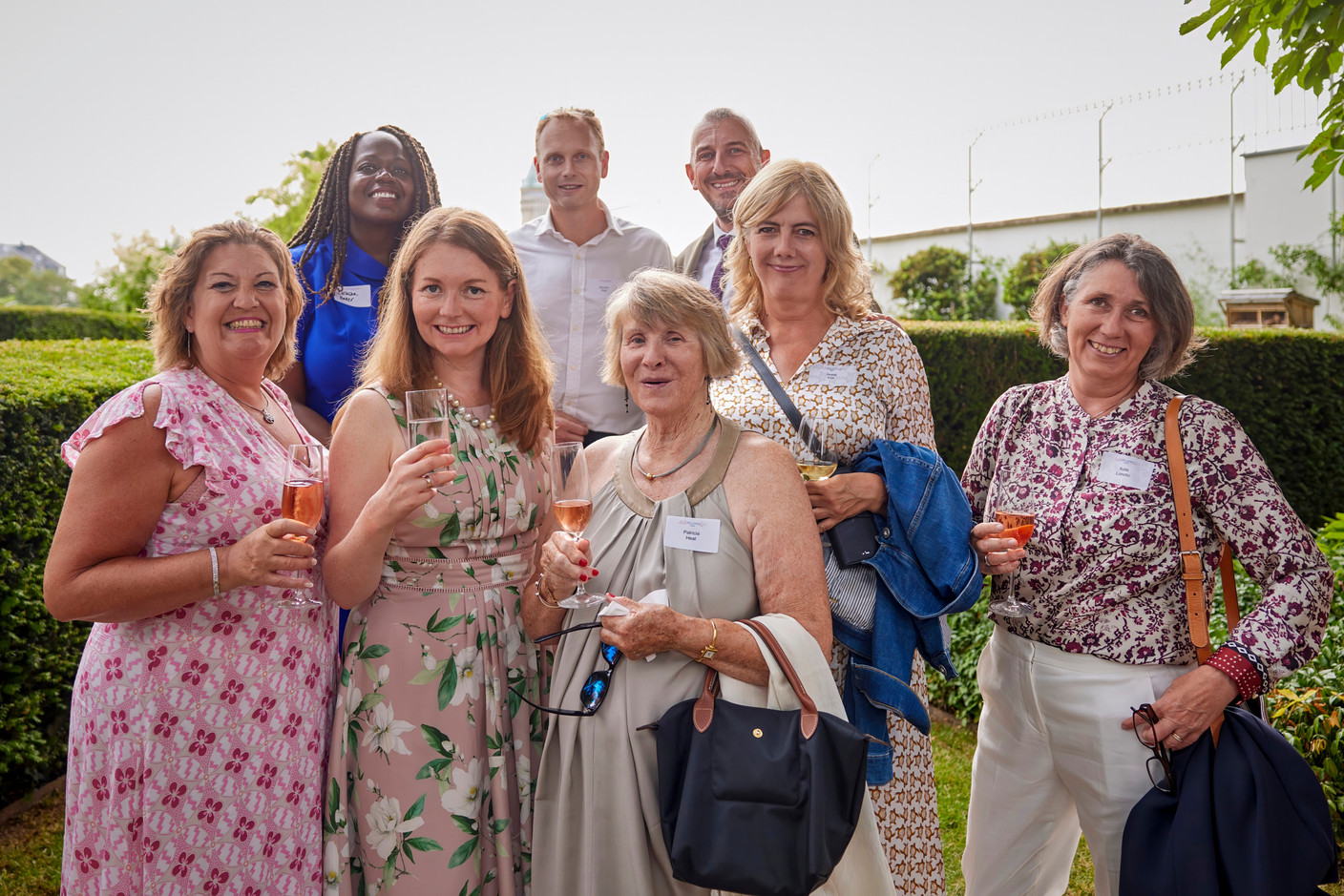 Louise Benjamin (front row, second from left); Niccolo Polli (back row, centre); Jim Kent (back row, on right); Anna Fox (middle row).  Photo: BLS