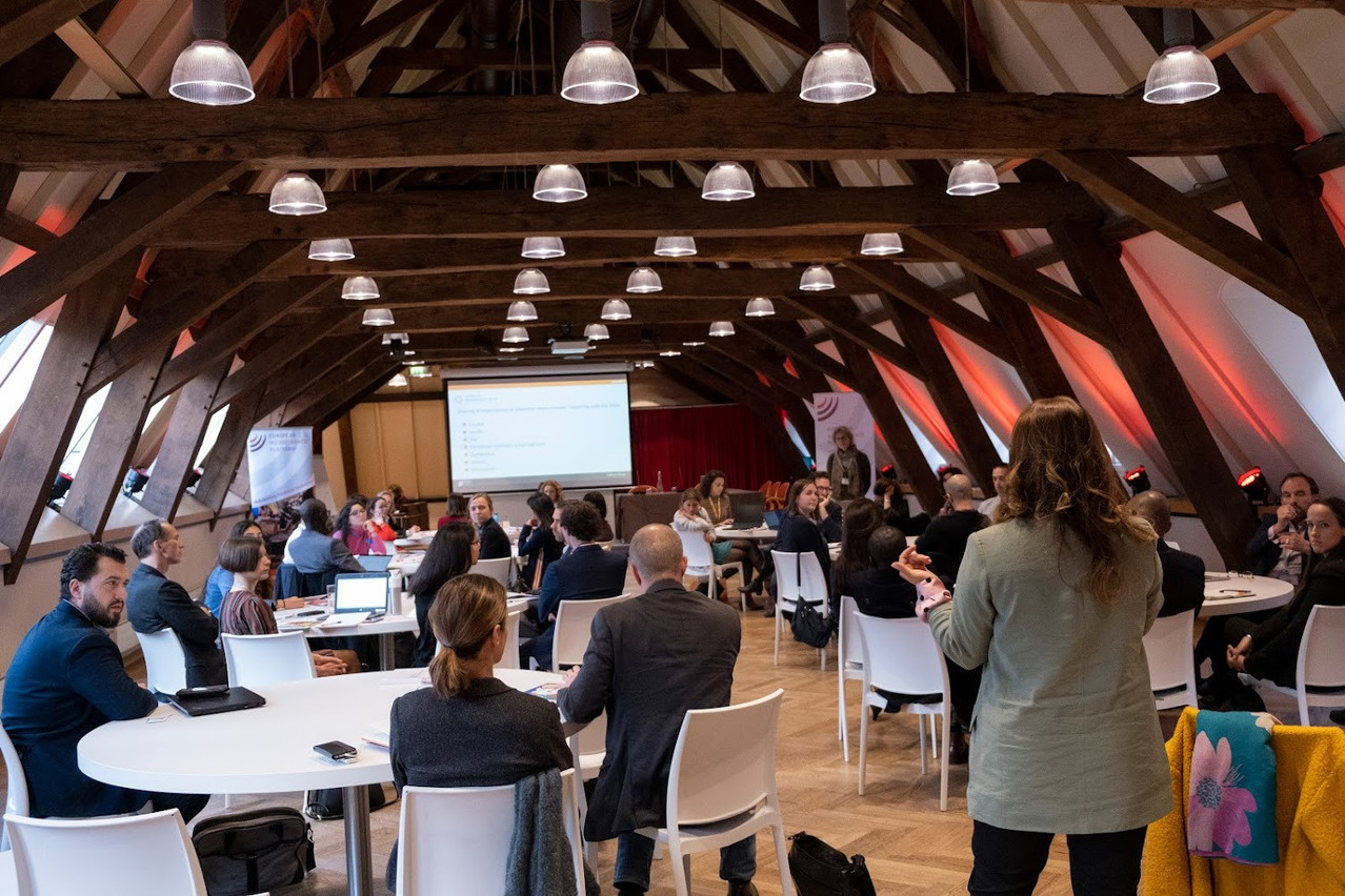 Photo from the 2019 edition of the European Microfinance Week. e-MFP