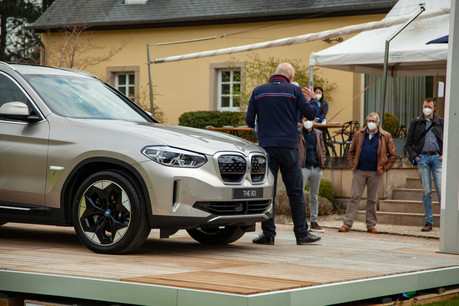 La nouvelle iX3 a été présentée en avant-première au Luxembourg voici quelques semaines. (Photo: BMW/Diana Sellier)