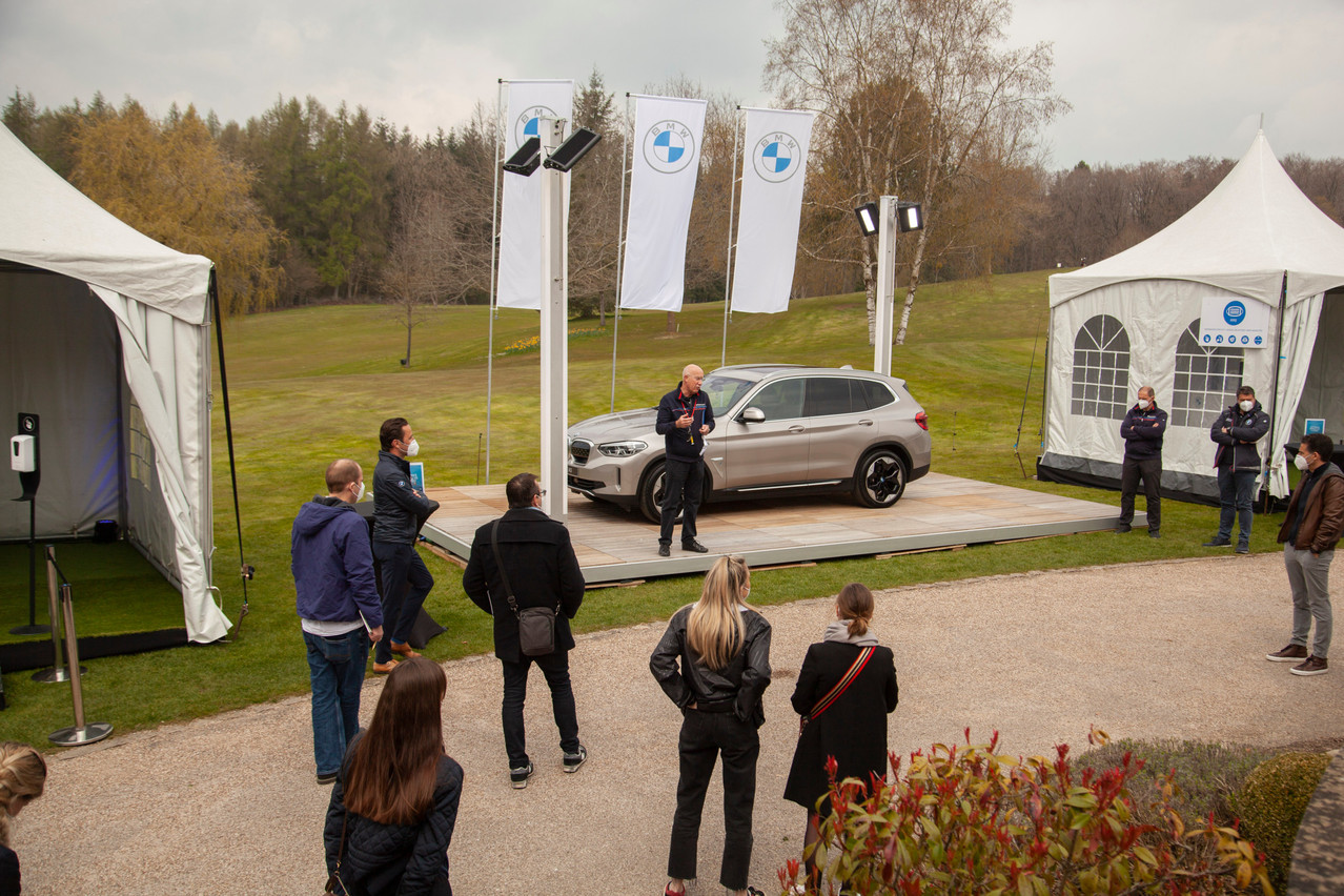 La nouvelle iX3 a été présentée en avant-première au Luxembourg voici quelques semaines. (Photo: BMW/Diana Sellier)