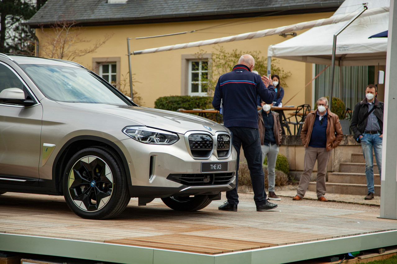 La nouvelle iX3 a été présentée en avant-première au Luxembourg voici quelques semaines. (Photo: BMW/Diana Sellier)