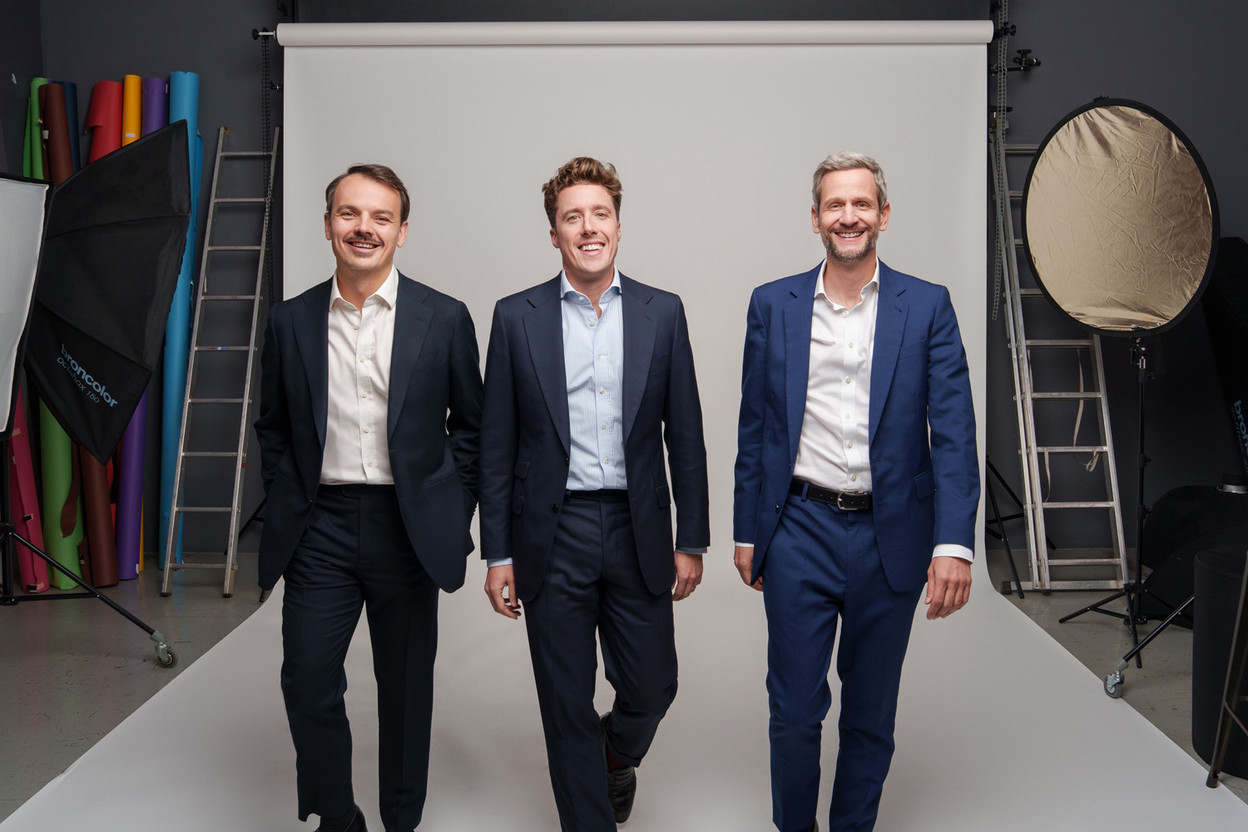 Bob Calmes (right), alongside the other two partners in the legal boutique.  (Photo: 55Legal)