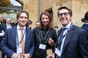 Jean-Paul Olinger (UEL), Pascale Kauffman (Apollo Strategists) et Philippe Heisbourg (BHB & Partners) (Photo: Marie Russillo/Maison Moderne)