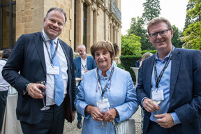 Gérard Hoffmann (Proximus Luxembourg), Michèle Detaille (Fedil) et Emmanuel Gay (Resultance) (Photo: Marie Russillo/Maison Moderne)