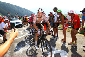 Bob Jungels a souffert dans la montagne, mais n’a rien lâché. (Photo: Facebook AG2R Citroën)