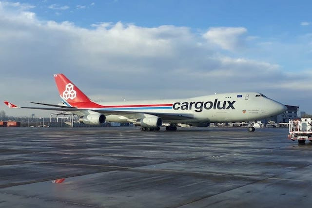 L’avion luxembourgeois a été endommagé au niveau de son aile droite. (Photo: Cargolux/archives)