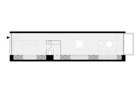 Floor plan of a flat. Illustration: Bauer Group