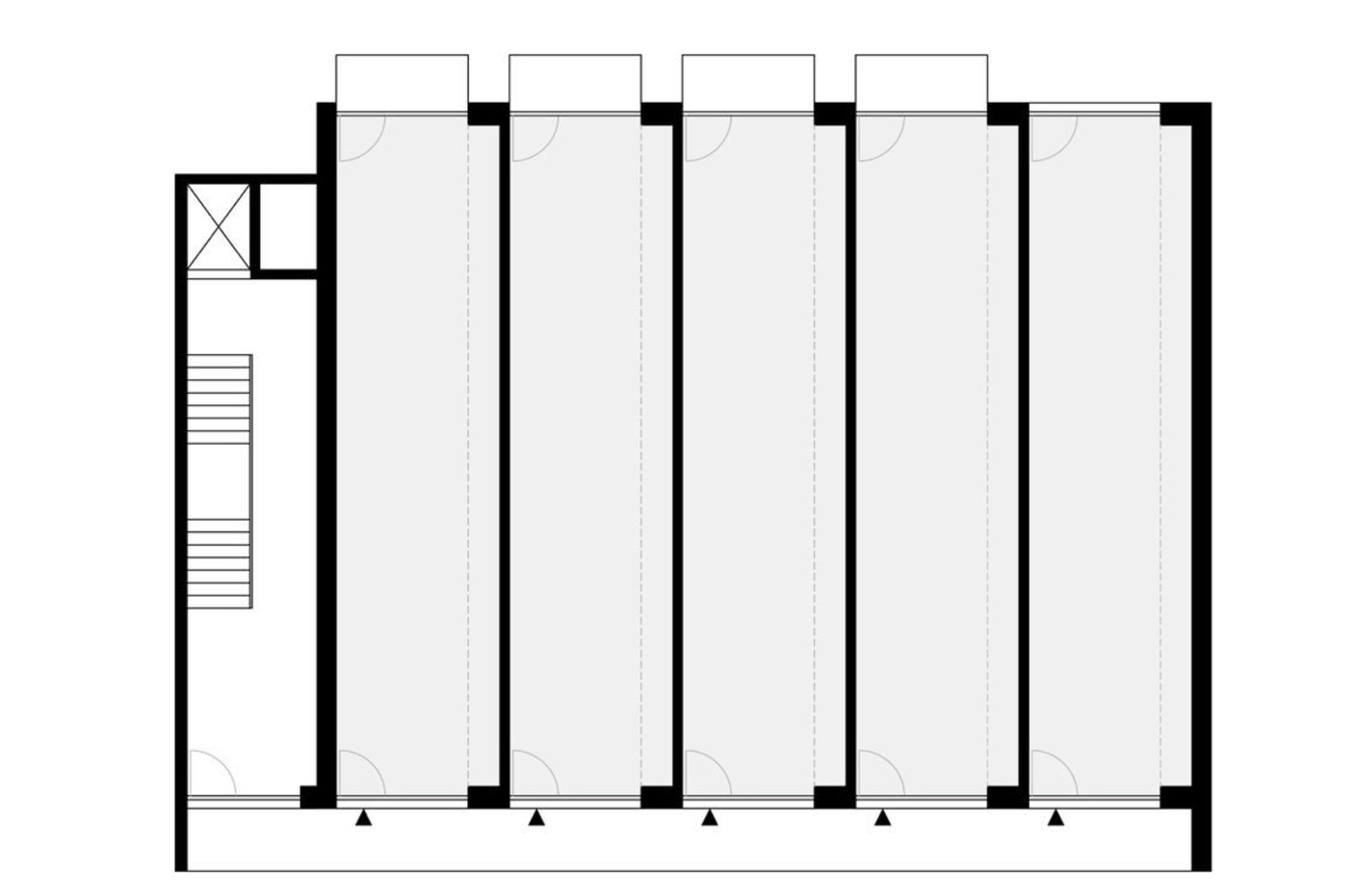 Floor plan of the Largo building. Illustration: Bauer Group