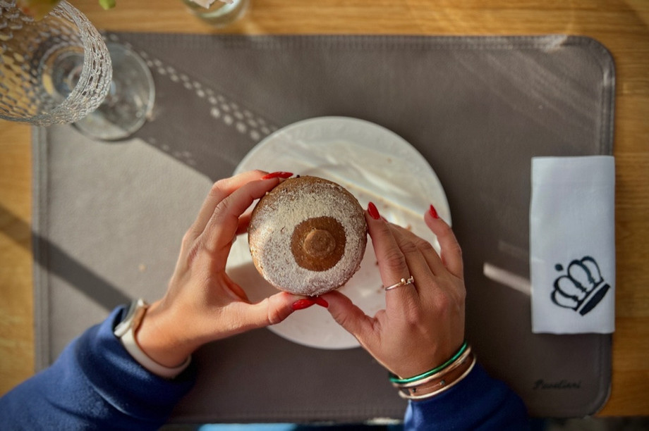 One of two limited edition creations: Homemade buns, a delicious way to raise awareness while enjoying a meal.  (Photo: Bon Appétit)