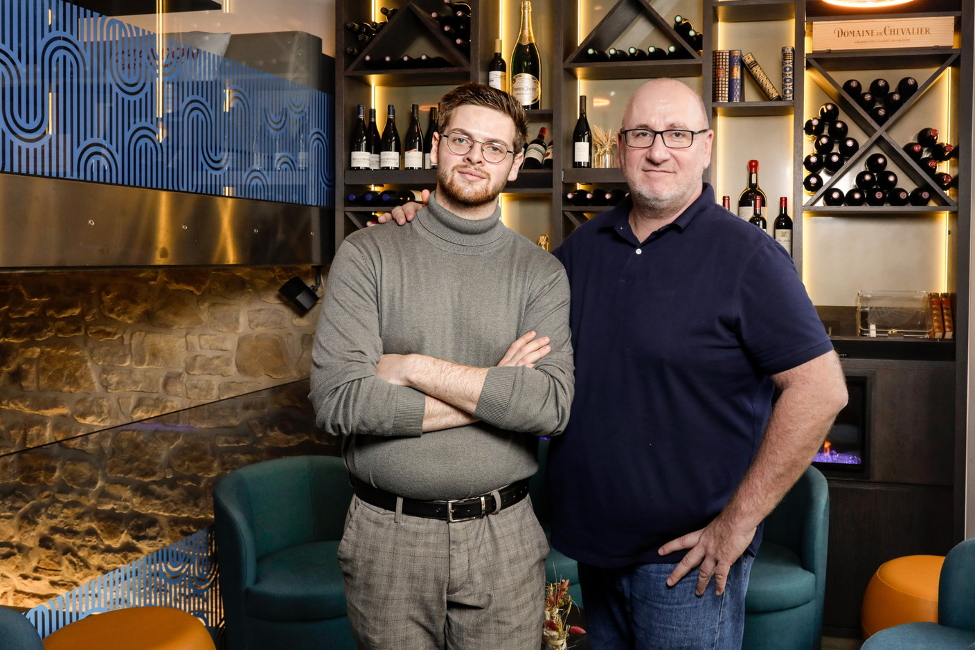 Samuel Giovanardi with his son Nils Giovanardi Marie Russillo (Maison Moderne)