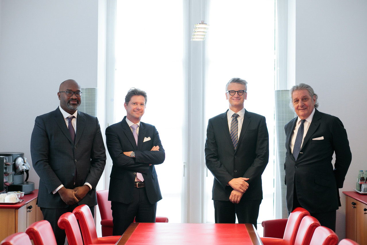 Bonn & Schmitt comptera désormais neuf associés dont MMe Frédéric Lemoine, Gabriel Bleser, Alain Grosjean et Alex Schmitt. (Photo : Matic Zorman / Maison Moderne)