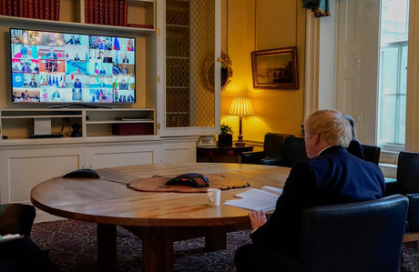 Après 15 jours de convalescence, le Premier ministre britannique, Boris Johnson, retrouvera son bureau du 10 Downing Street pour esquisser un scénario de sortie de crise qui semble encore faire défaut. (Photo: Twitter/Boris Johnson)