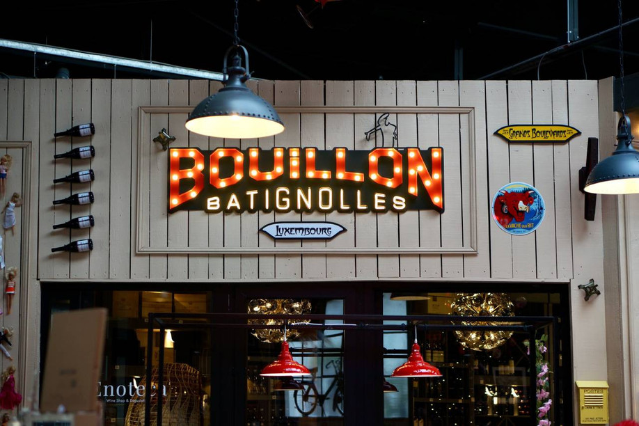 Bouillon Batignolles Luxembourg has set up shop in the Come à la Maison premises. (Photo: Emilie Gline/Paperjam)