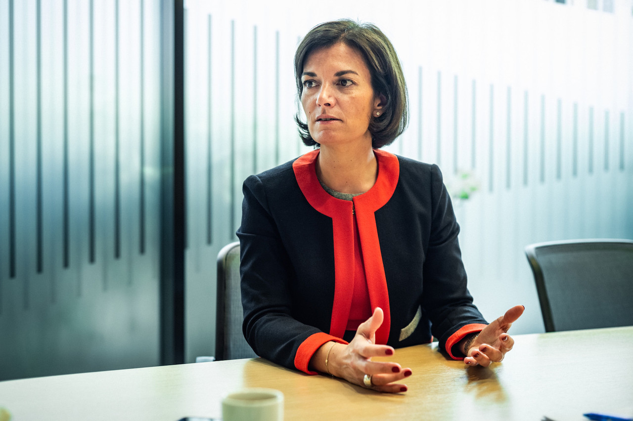 Julie Becker, CEO adjoint de la Bourse de Luxembourg, entend élargir le spectre de la finance durable grâce à la formation. (Photo: Mike Zenari/archives)