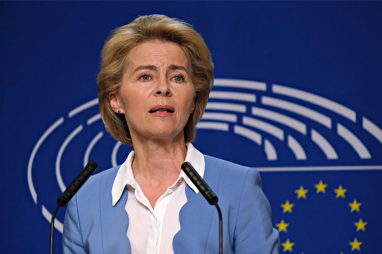 La présidente de la Commission, Ursula von der Leyen, a tenté de rassurer en prévoyant des mesures importantes. (Photo: Shutterstock)